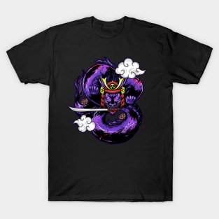 Shenron Dragon Samurai T-Shirt